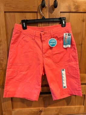 Lee Relaxed Fit Bermuda Shorts - Coral